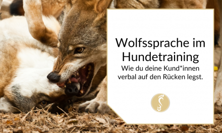 Wolfssprache im Hundetraining